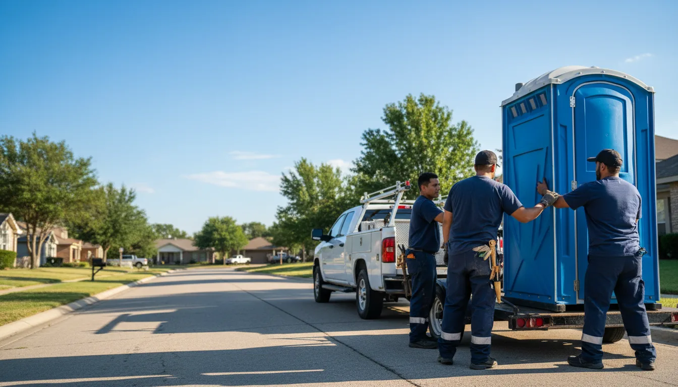 Portable Toilet Rental in Start, LA near me